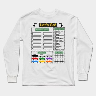 Travel Games Road Trip Long Sleeve T-Shirt